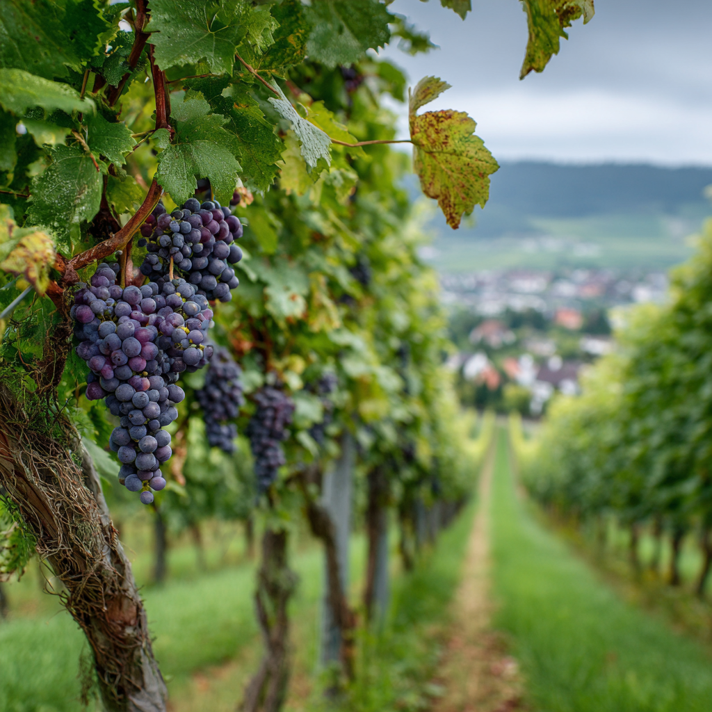 Weinberg am Wasser